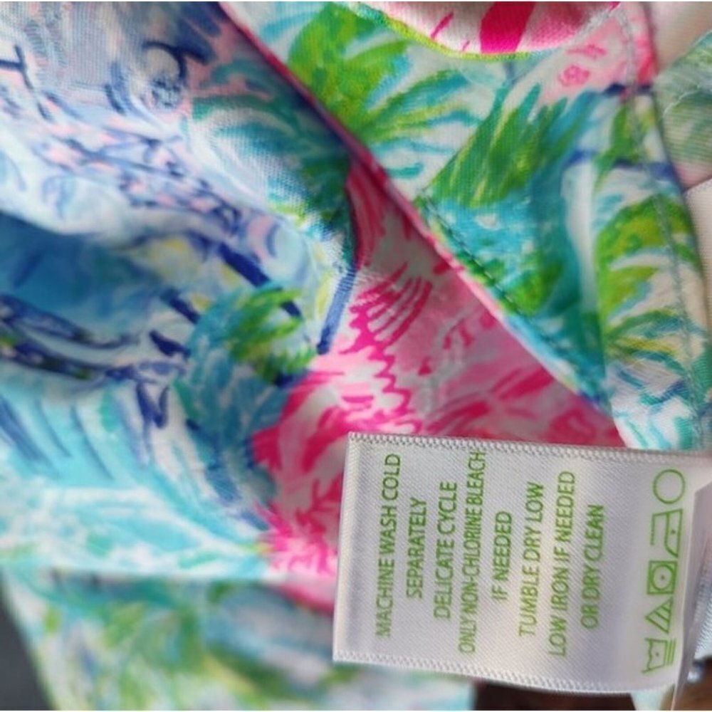 Nwt Lilly Pulitzer Kelly skinny ankle pant $148 bohemian queen print Sz 00 - Picture 8 of 9